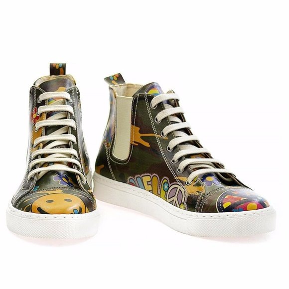 Goby Shoes - Peace Short Boots - Picture 2 of 6